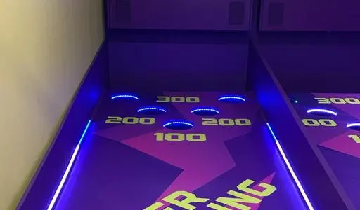 Interactive bowling game at Superpark Jakarta